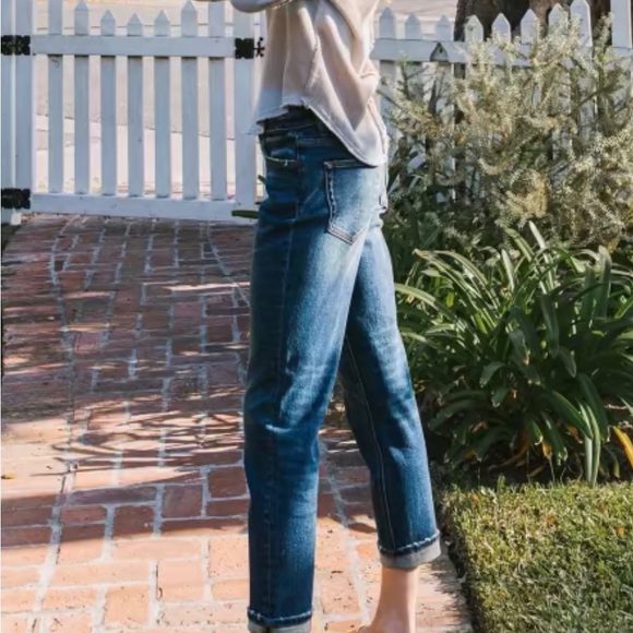 NWT Skeeter Cuffed Stretch Boyfriend Jeans - Picture 3 of 13